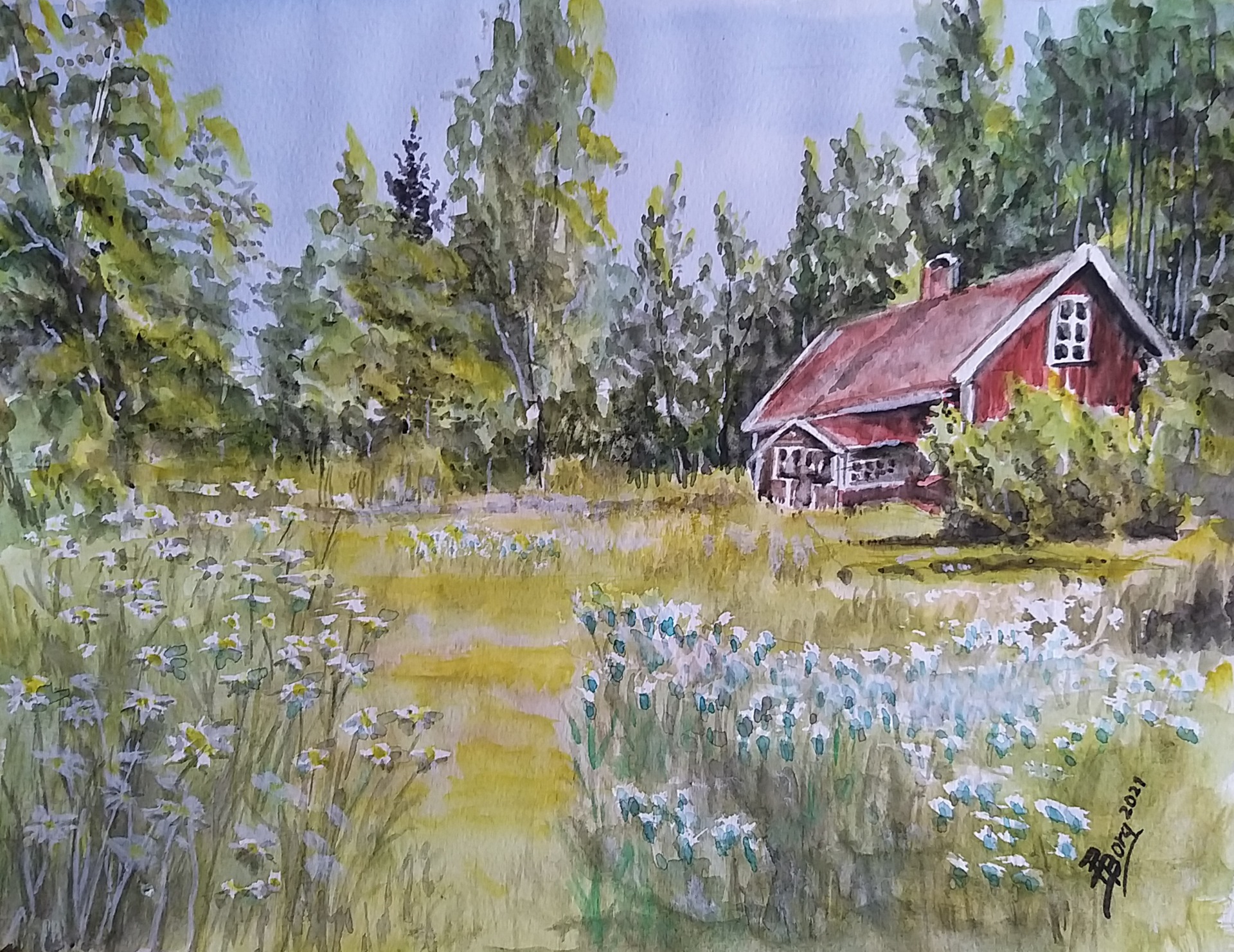Sommar på torpet